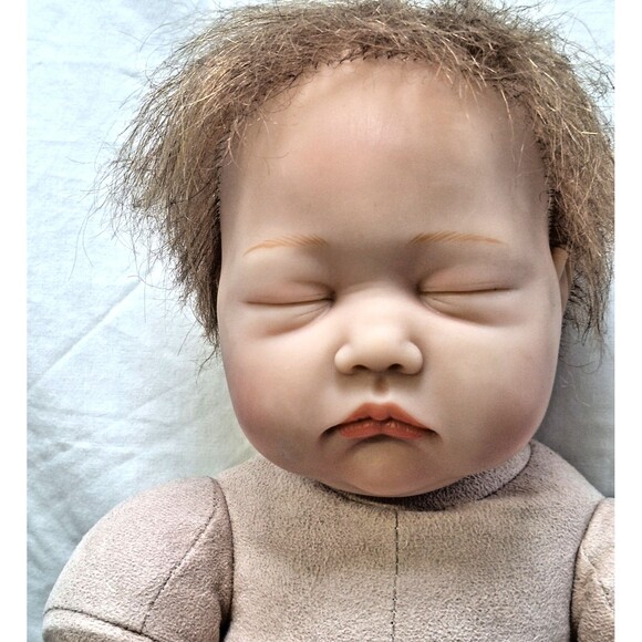 NPK Collection REBORN Life Like Baby Doll Vinyl Silicone Soft Cloth Body - Picture 2 of 16